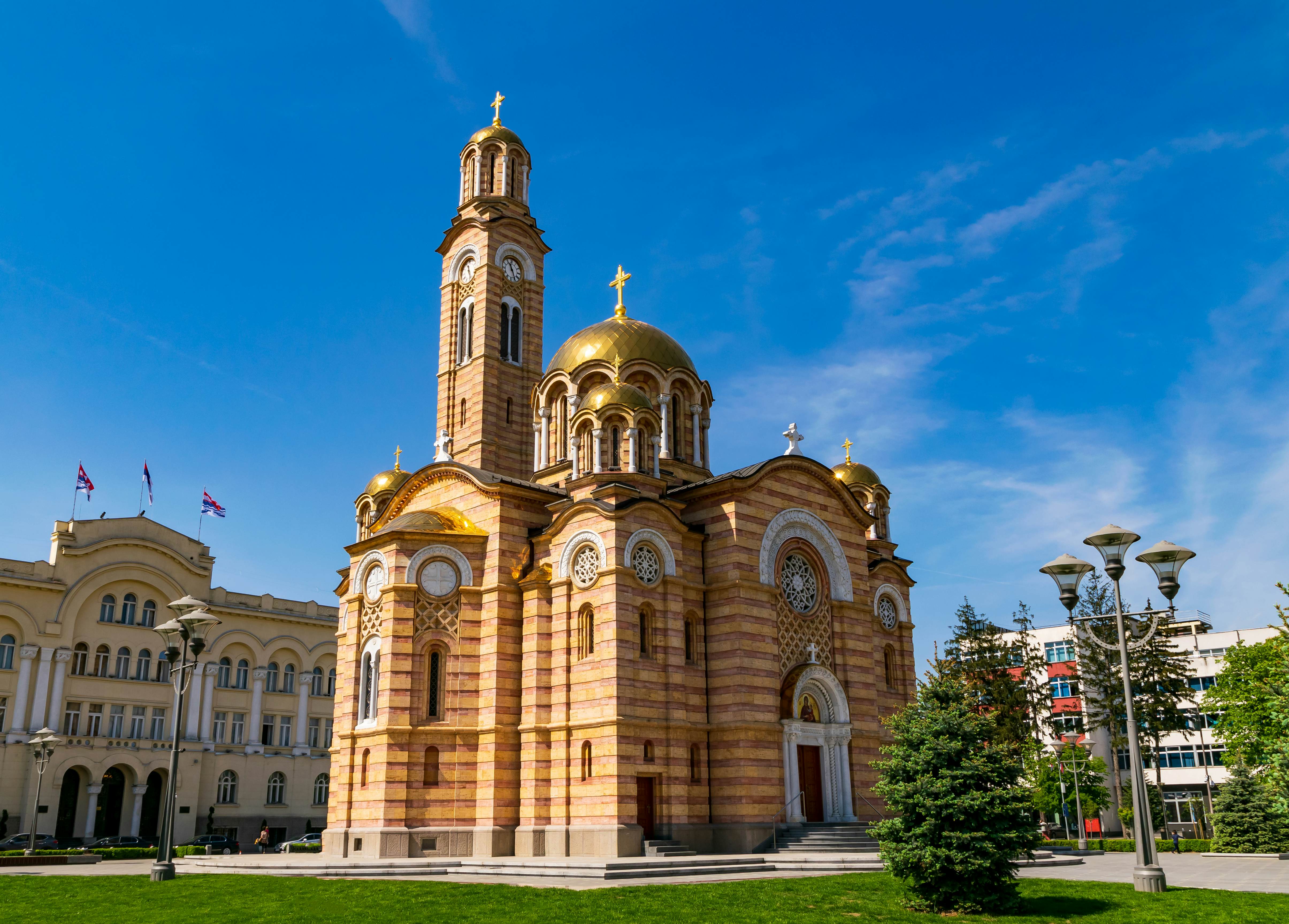 The Orthodox Cathedral of Christ the Redeemer in Banja Luka